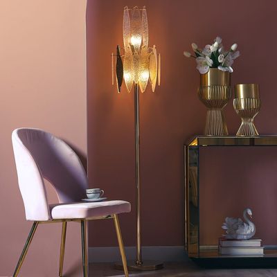 Aisha Crystal 5-Light Metal Chandelier