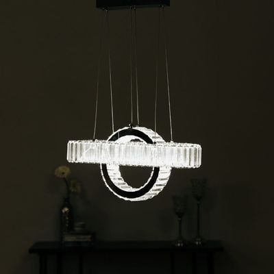 Ruby Mx Promo Led Stainless Steel Chandelier