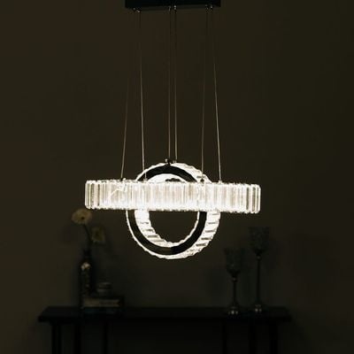 Ruby Mx Promo Led Stainless Steel Chandelier