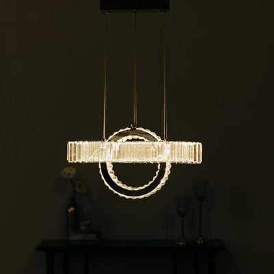 Ruby Mx Promo Led Stainless Steel Chandelier