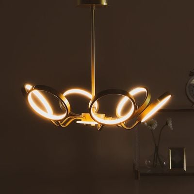 Huntlee Fancy Led Metal Chandelier