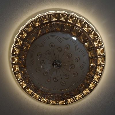 Safina Led-Light Glass Chandelier 2 X 36 W