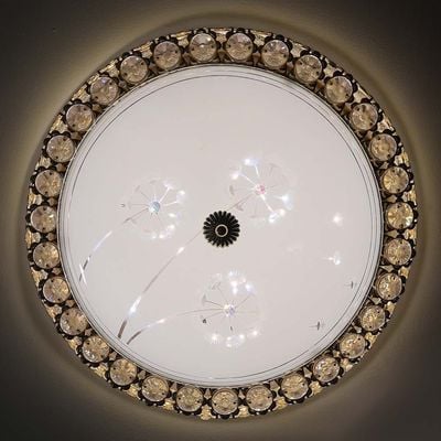 Safina Led- Light Glass Chandelier