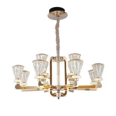 Tamara Neon 12-Light Chandelier - Hg 33225 - With 1-Year Warranty