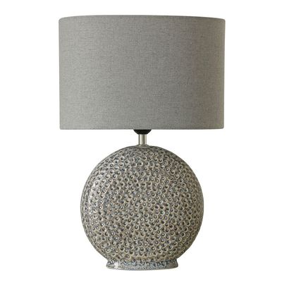 Hugo Ceramic Table Lamp 30*20*45.5Cm E27 Grey 451-1