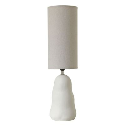 Hugo Ceramic Table Lamp 14.5*14.5*56.5Cm E14 White 477-1A