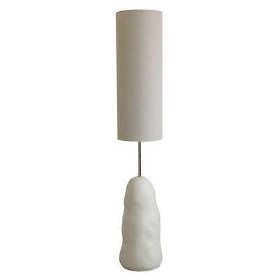 Hugo Ceramic Floor Lamp 25*25*139Cm E27 Matt White 478-1A