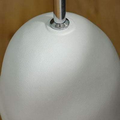 Hugo Ceramic Floor Lamp - Matt White - 25x25x139 cm - With 2-Year Warranty