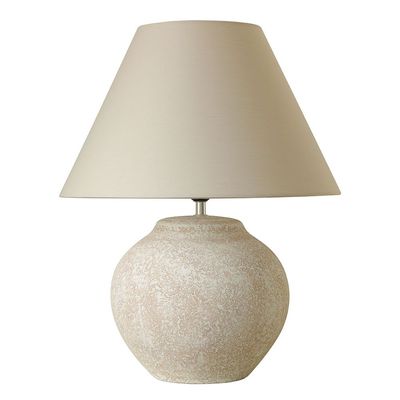 Hugo Ceramic Table Lamp 41*41*51Cm E27 Beige 674-4