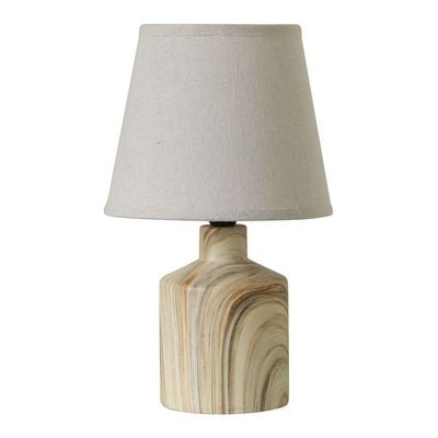 Hugo Ceramic Table Lamp 16.5*16.5*27.5Cm E14 Brown 130-2B