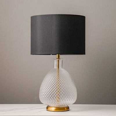 Hampton Table Lamp Metal E27 Clear 30X52Cm H Gs-2310006