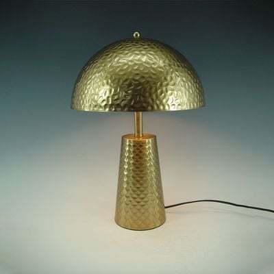 Hampton Table Lamp Metal E27 Gold 30X44Cm H Gs-2310041B