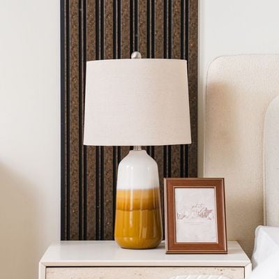 Hugo Ceramic Table Lamp Brown 33X33X62Cm Tl25766