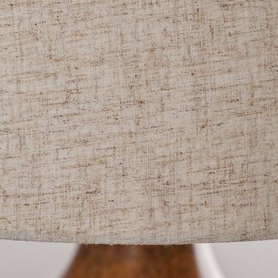 Hugo Poly Resin Table Lamp Brown L33Cm  X W 33Cm X H61Cm Tl25128