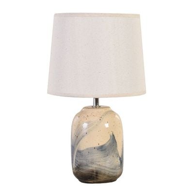 Hugo Ceramic Table Lamp 21X21X37 E14 Brown Wt2309