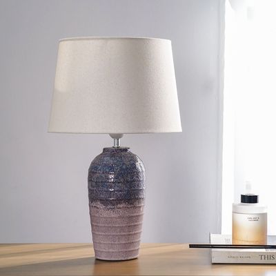 Hugo Ceramic Table Lamp 30X30X49 E27 Blue Wt2910