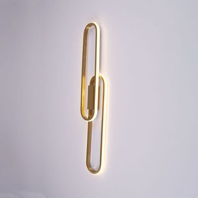 Elles Wall Bracket Alu+Metal(Base) 80X13X5.5 Led Antique Brass 39102