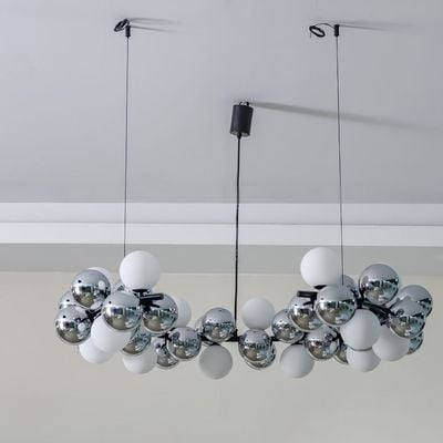 Vivian Chandelier Metal+Glass D93X93Xh150 G9 Black 68123-800