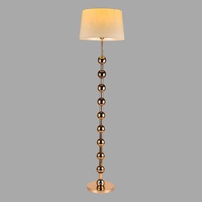 Hampton Lamp Metal+Fabric L80 Xw30 Xh20 E27 Gold F1192-A