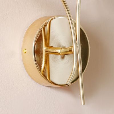 Cecilia 2-Light Wall Bracket - White/Gold - With 2-Year Warranty