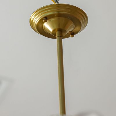 Viviana Chandelier - Metal Plated+Glass - Copper - D60xH53 