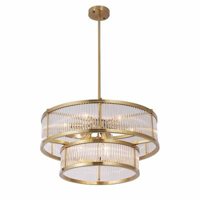 Camilia Chandelier Metal Plated+Glass D60Xh29Xh95 E14 Copper Md29094-9