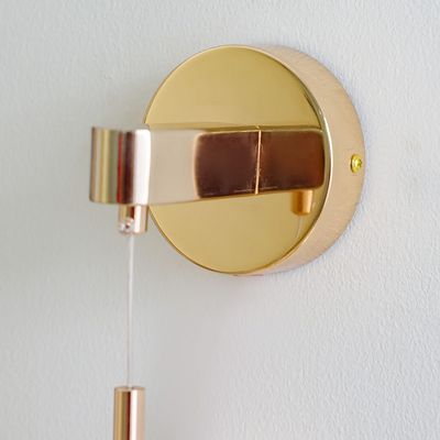 Alisse Wall Bracket Ss + Alu+Crystal D66 Xh49X W25 Led Gold/Clear Zl2552/Wb