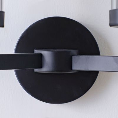 Viviana Wall Bracket - Metal-Plated+Glass  - Black - L27xH42 - With 2-Year Warranty