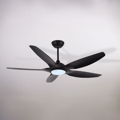 Shabran Ceiling Fans Iron+Acrylic 20Cm Led Black 9105