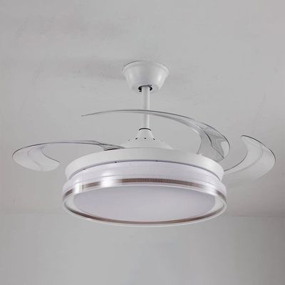 Masakan Ceiling Fans Iron  10.6Cm Led White Yf-1968