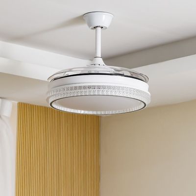 Masakan Ceiling Fans Iron  10.6Cm Led White Yf-1968