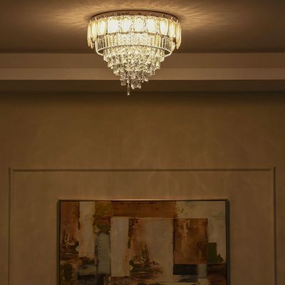 Talim Flushmounts Ss+Crystal+Acrylic 60Cm Led Sh B16/600