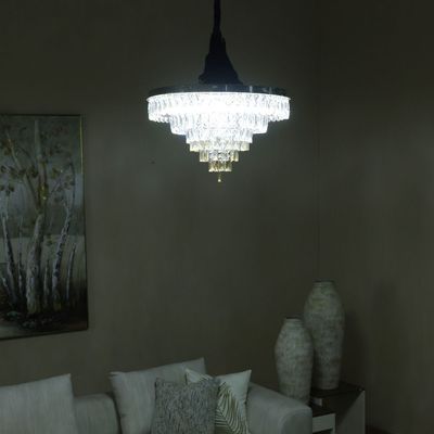 Toran Flushmounts Ss+Crystal+Acrylic 60Cm Led Gold B31/600