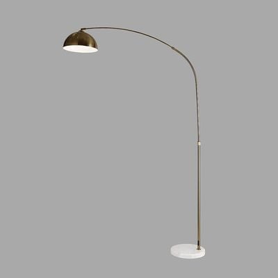 Hampton Metal+Marble Floor Lamp 30*H180 E27 Gold+White Fl1033