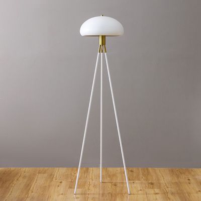 Hampton Metal Floor Lamp 40*H155 E27 White Fl1035