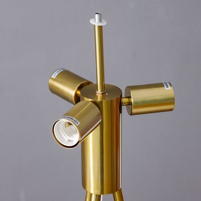 Hampton Metal Floor Lamp - White - 40xH155 