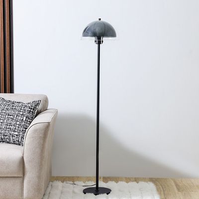 Hampton Metal Floor Lamp - Black - With 2-Year Warranty 