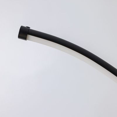 Hampton Metal+ Silicone LED Floor Lamp - 40xH170 - Black - With 2-Year Warranty
