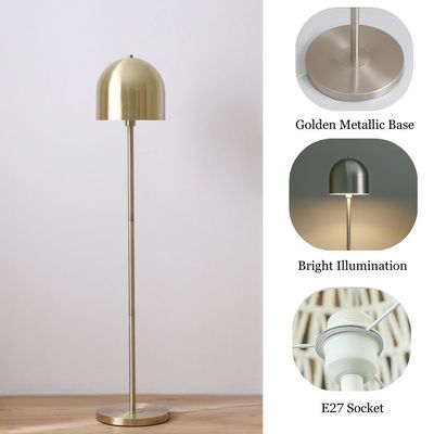 Hampton Metal Floor Lamp - Brass - 25x25x153 cm 
