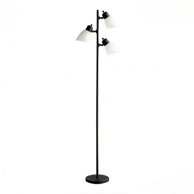 Hampton Metal+Plastic Floor Lamp 46X23X165 E14 Black Mlm-213271Gl