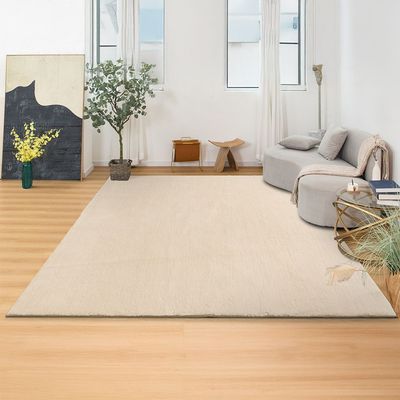 Nova Tufted Shaggy Solid Rugs 240X340 Cream