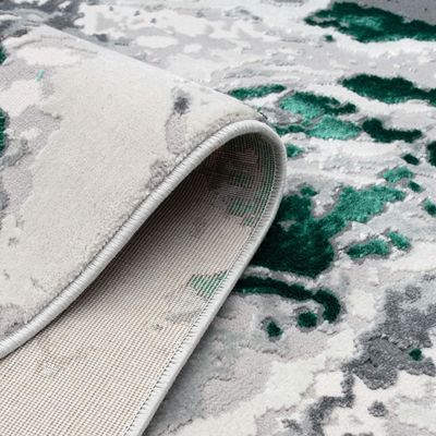 Harmony Modern Distressed Rugs 200X300 Green