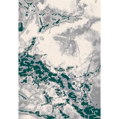 Harmony Modern Distressed Rugs 200X300 Turquoise