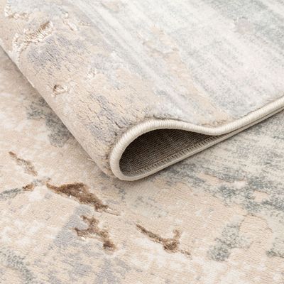 Harmony Modern Distressed Rugs 240X340 Blue Beige
