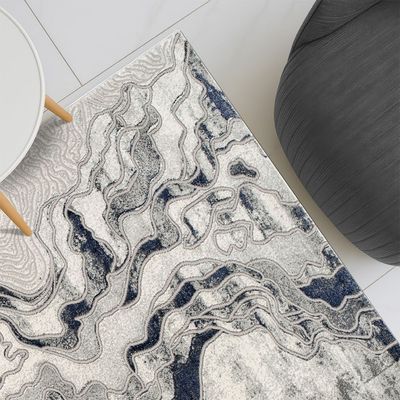 Harmony Modern  Abstracts Rugs 200X300 Blue