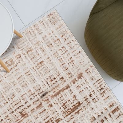 Harmony Modern Distressed Rugs 200X300 Brown