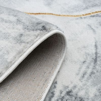 Galeria Lux Abstract Rug - White & Black - 200x300 cm