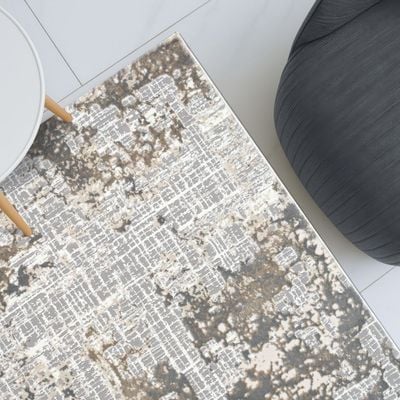 Urbana Modern  Distressed Rugs 240X340 Grey