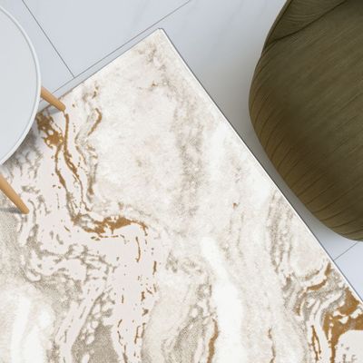 Urbana Modern  Distressed Rugs 200X300 Beige