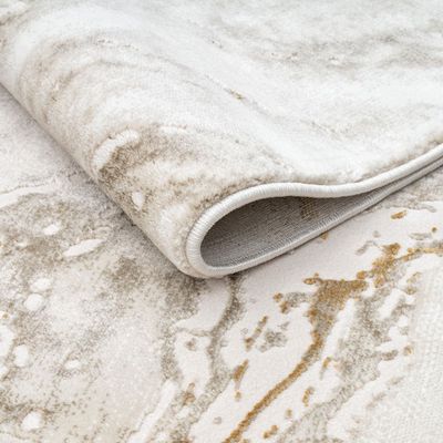 Urbana Modern  Distressed Rugs 200X300 Beige